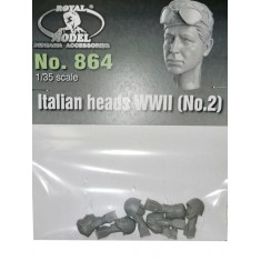 1/35 WWII Italian Heads Vol. 2