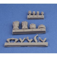 1/48 WWII US Tank Crew (4 busts)