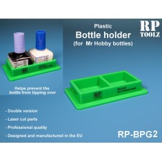 Double Bottles Plastic Holder for Mr Hobby