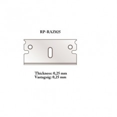 Razor Blade 0.25mm (5pcs) for Mitre Cutter (#RP-CUTR)