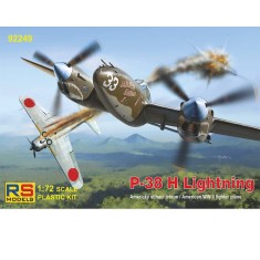 1/72 WWII US Lockheed P-38 H Lightning