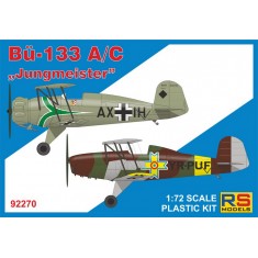 1/72 Luftwaffe Bucker 133 A/C Advanced Trainer