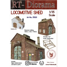 1/35 Locomotive Shed Modular System (Ceramic)