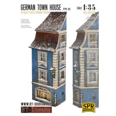 1/35 German Town House No.2 (Ceramic)