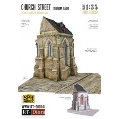 1/35 Church Street Diorama Base (Ceramic)