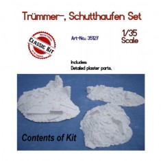 1/35 Piles of Rubble (3pcs)