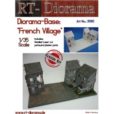 1/35 French Village Diorama Base (Ceramic)