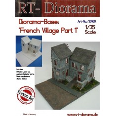 1/35 French Village Part 1 Diorama Base (Ceramic)