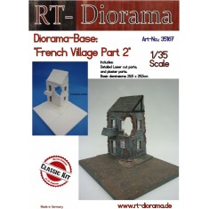 1/35 French Village Part 2 Diorama Base (Ceramic)