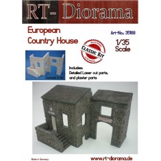 1/35 European Country House (Ceramic)