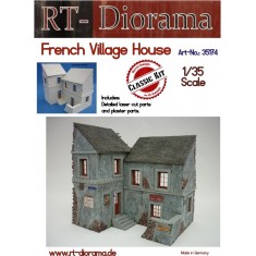 1/35 French Village House (Ceramic)