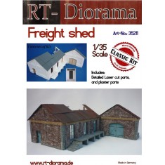1/35 Freight Shed Modular System (Ceramic)