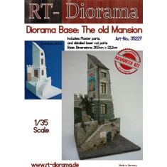 1/35 The Old Mansion Diorama Base (Ceramic)