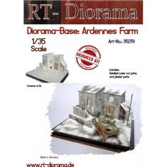 1/35 Ardennes Farm Diorama Base (Ceramic)