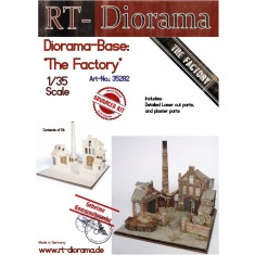 1/35 The Factory Diorama Base (Ceramic)