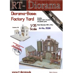 1/35 Factory Yard Diorama Base (Ceramic)