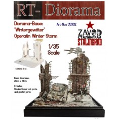 1/35 Diorama-Base: "Wintergewitter" Operation Winter Storm