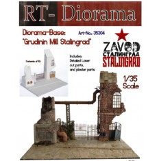 1/35 Diorama-Base: "Grudinin Mill Stalingrad"