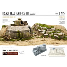 1/35 French Field Fortification Diorama Base (Ceramic)