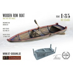 1/35 Wooden Row Boat