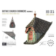 1/35 Gothic Church Dormers Normal (Approx. 30-35 Degrees)
