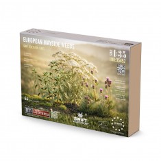 1/35 Western European Wayside Weeds 3D Printed Diorama Plants