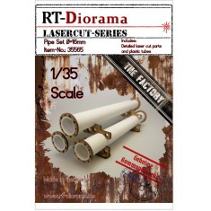 1/35 Pipe Set (dia.16mm, 3pcs)