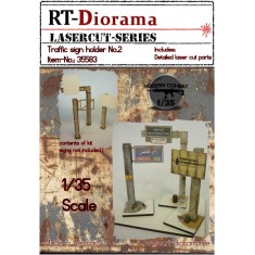 1/35 Traffic Sign Holder No.2