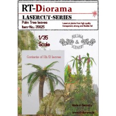 1/35 Foliage & Scenery: Palm Tree Leaves (13pcs)