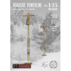 1/35 3D Resin Print: Roadside Powerline