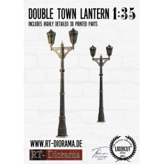 1/35 Double Town Lantern Set (2pcs)