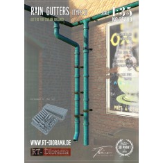 1/35 Rain Gutters Set Type 2
