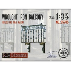 1/35 Wrought Iron Balcony