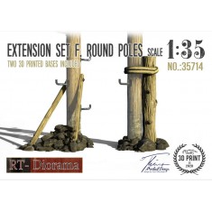 1/35 Extension Set for 6mm Round Poles