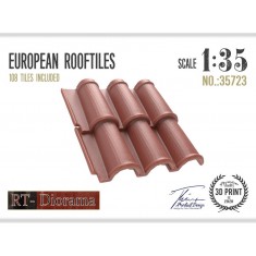 1/35 European Roof Tiles