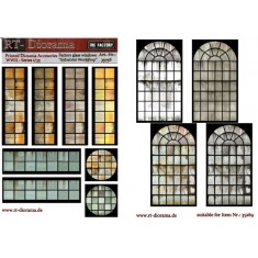 1/35 Printed Acc: Factory Glass Windows "Ind.Workshop"