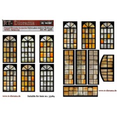 1/35 Printed Acc.: Factory Glass Windows "Endkampf"