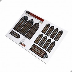 1/35 Gothic Stained Glass Windows Type 3