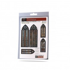 1/35 Gothic Stained Glass Windows Type 6