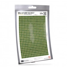 1/35 Wall and Floor Tiles No.17 - Glossy Green