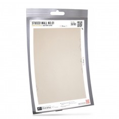 1/35 Stucco Wall No.01 - Aged Ivory Plaster