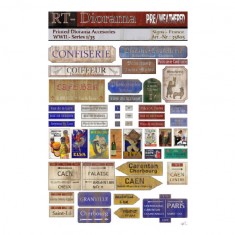 1/35 Printed Accessories: Signs France