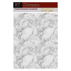 1/35 Printed Accessories: Marble White Floor Nr.6