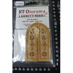 1/35 Lasercut: Church Portal