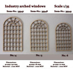 1/35 Industry Arched Windows No.5