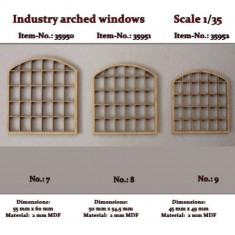 1/35 Industry Arched Windows No.7