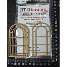 1/35 Church Windows Romanesque No.3