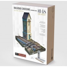 1/48 Railroad Crossing Diorama Base (240x155mm)