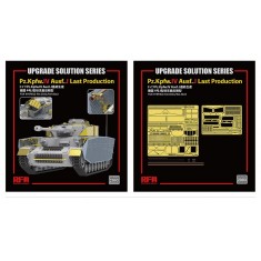 1/35 Pzkpfw.IV Ausf.J Late Production Detail set for Rye Field Model #5033/5043