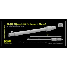 1/35 Leopard 2A6/A7 Gun Barrel Rh-120 120mm L/55 for RFM//Meng/Tamiya/Border